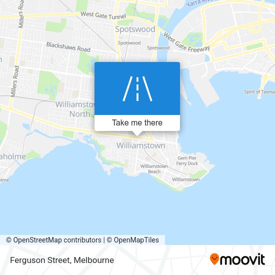 Ferguson Street map