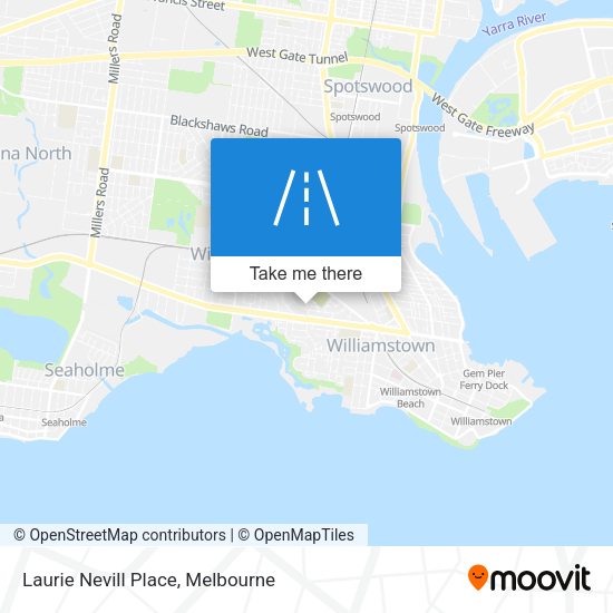 Laurie Nevill Place map