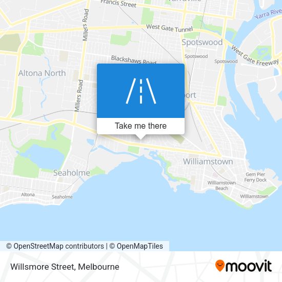 Willsmore Street map