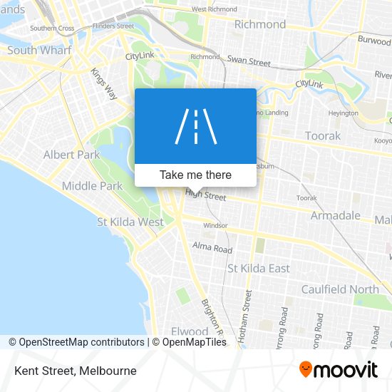 Kent Street map