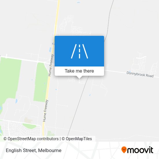 English Street map