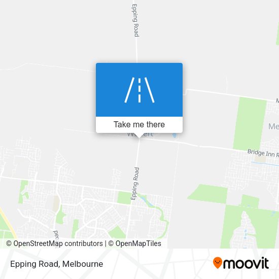 Epping Road map