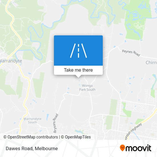 Dawes Road map
