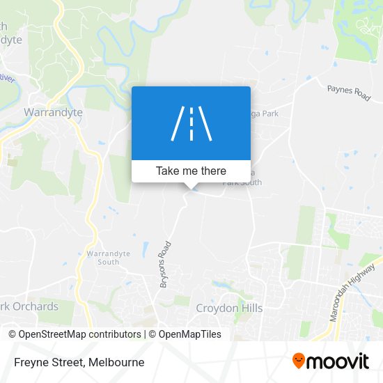 Freyne Street map