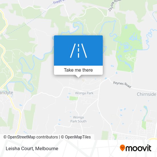 Leisha Court map