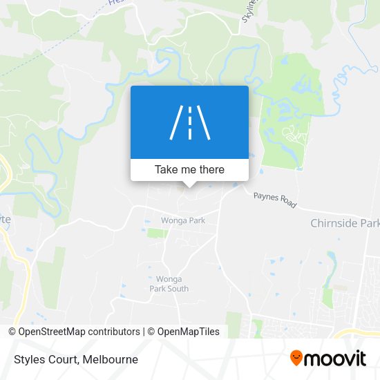 Styles Court map