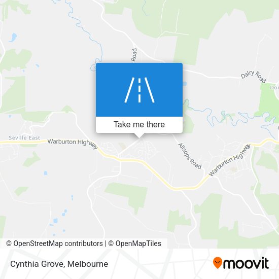 Cynthia Grove map