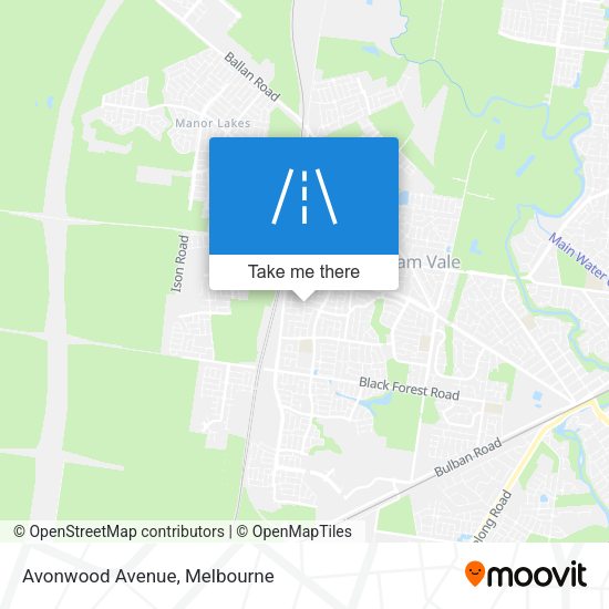 Avonwood Avenue map
