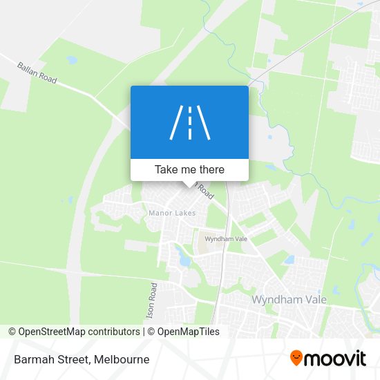 Barmah Street map