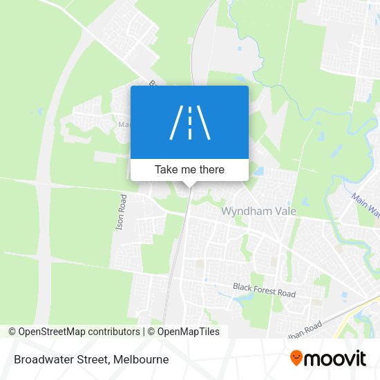 Broadwater Street map