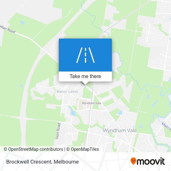 Brockwell Crescent map
