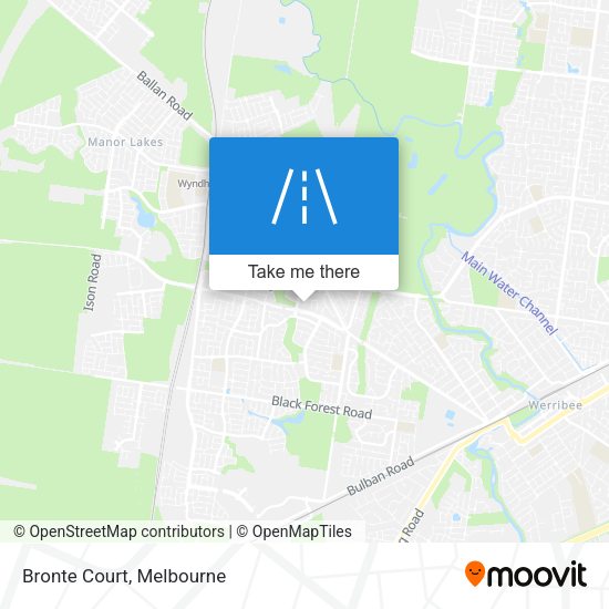 Bronte Court map