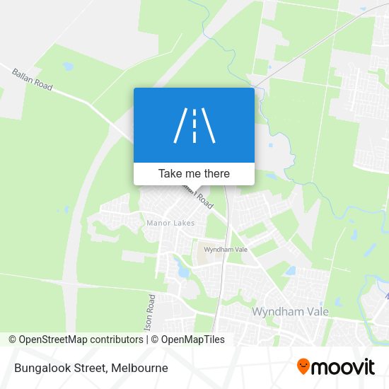 Bungalook Street map