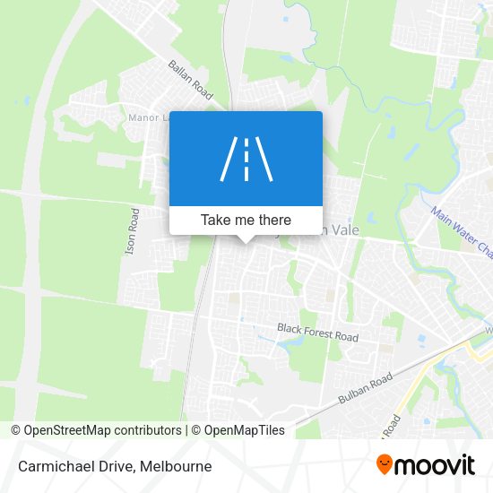 Carmichael Drive map