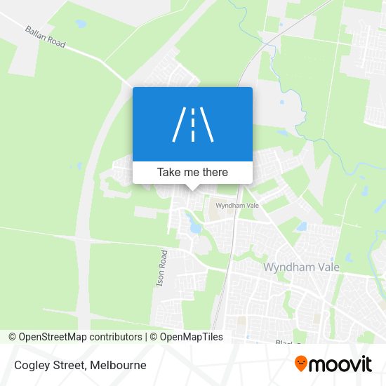 Cogley Street map