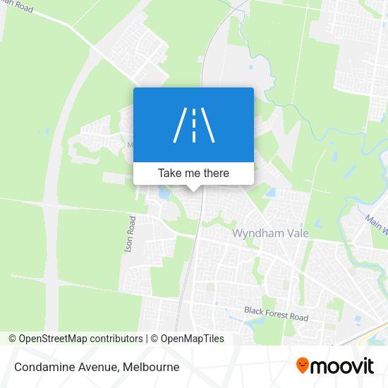 Condamine Avenue map
