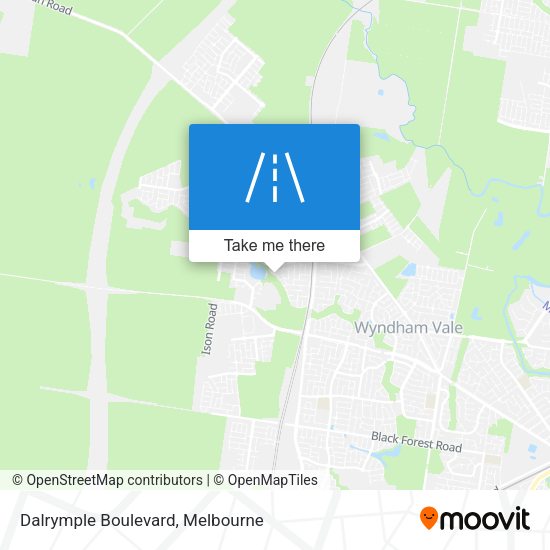 Dalrymple Boulevard map