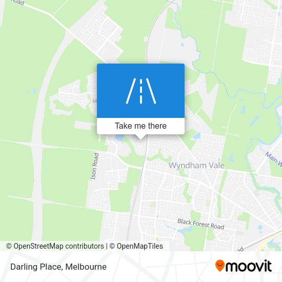 Darling Place map