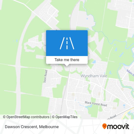 Dawson Crescent map