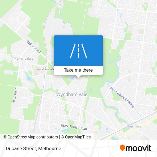 Ducane Street map