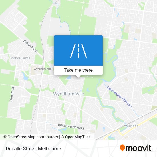 Durville Street map