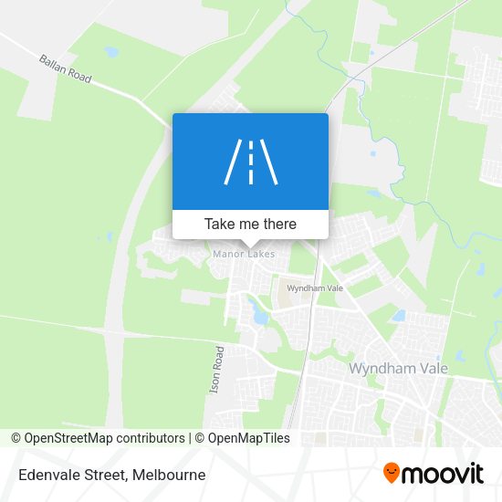 Edenvale Street map
