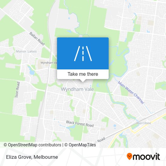 Eliza Grove map