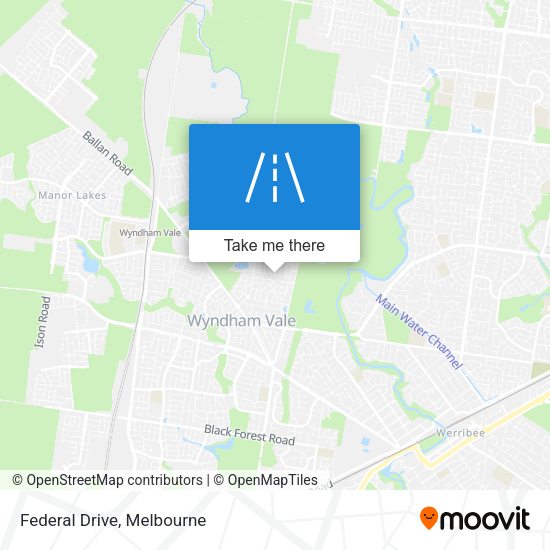 Federal Drive map