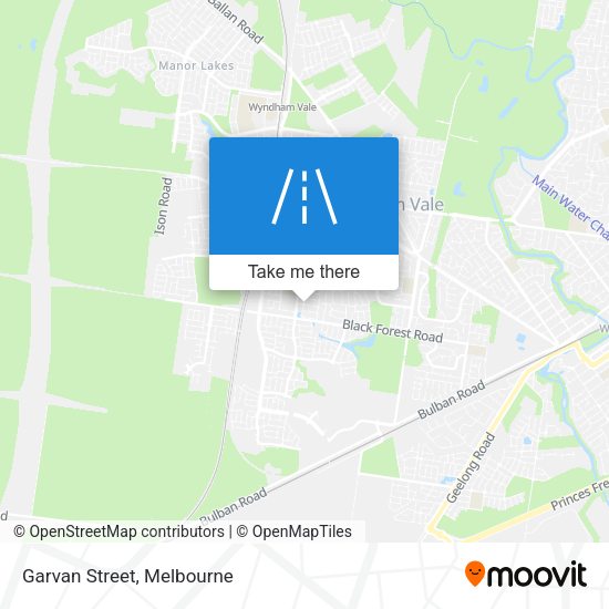 Garvan Street map