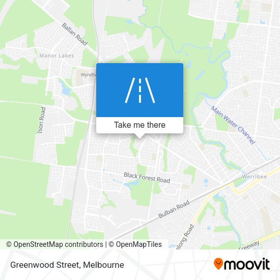 Greenwood Street map