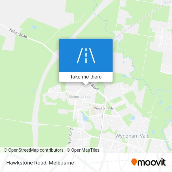 Hawkstone Road map