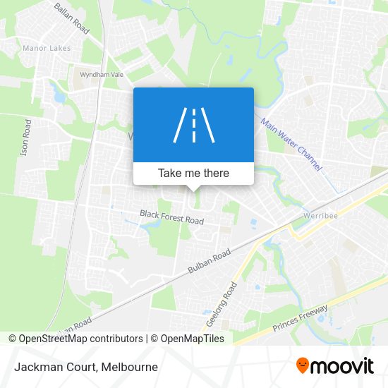 Jackman Court map