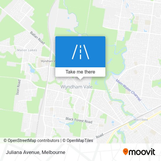 Juliana Avenue map