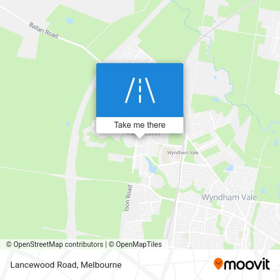 Lancewood Road map