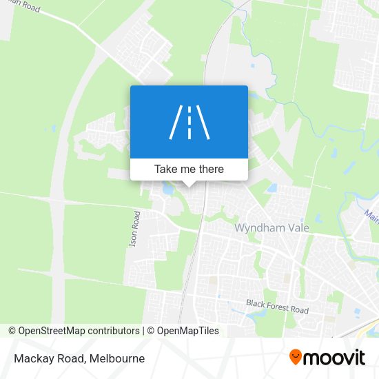 Mackay Road map