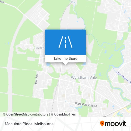 Maculata Place map