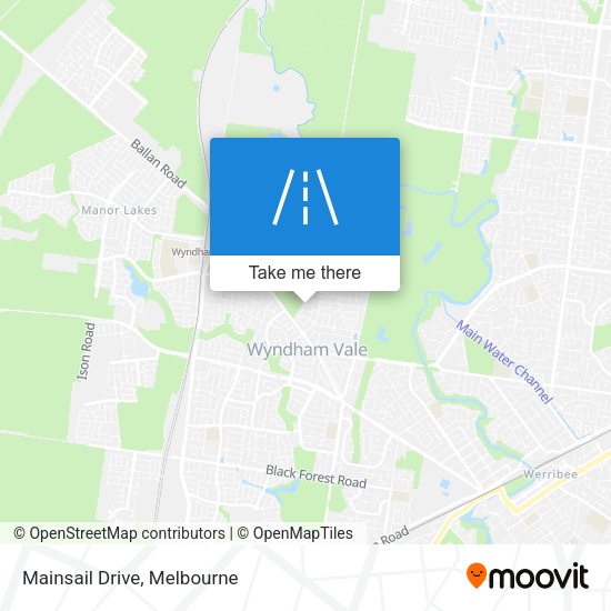 Mainsail Drive map