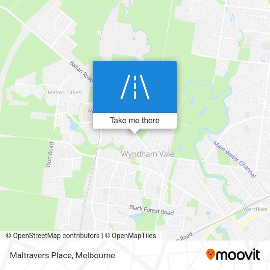 Maltravers Place map