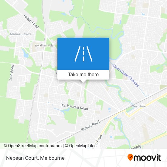 Nepean Court map