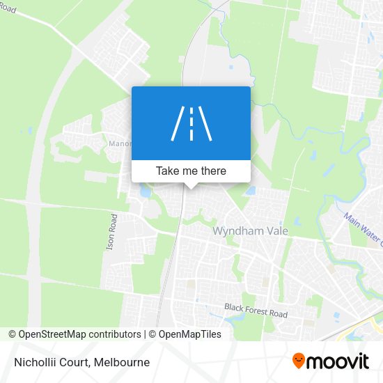 Nichollii Court map