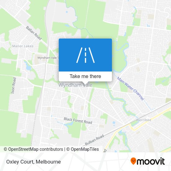Oxley Court map