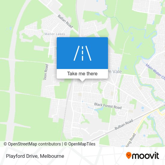 Playford Drive map