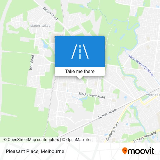 Pleasant Place map