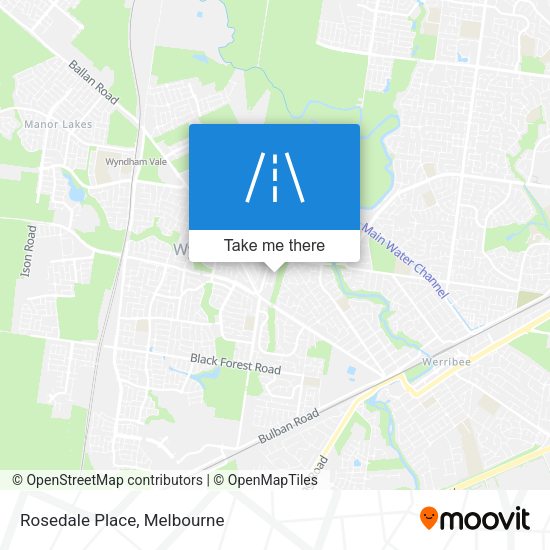 Rosedale Place map