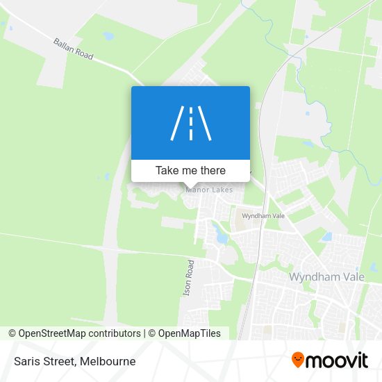Saris Street map