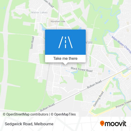Sedgwick Road map