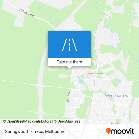 Springwood Terrace map