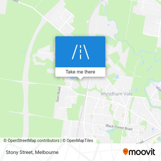 Stony Street map