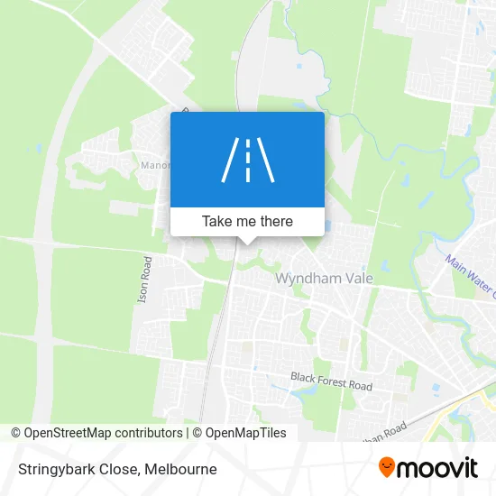 Mapa Stringybark Close