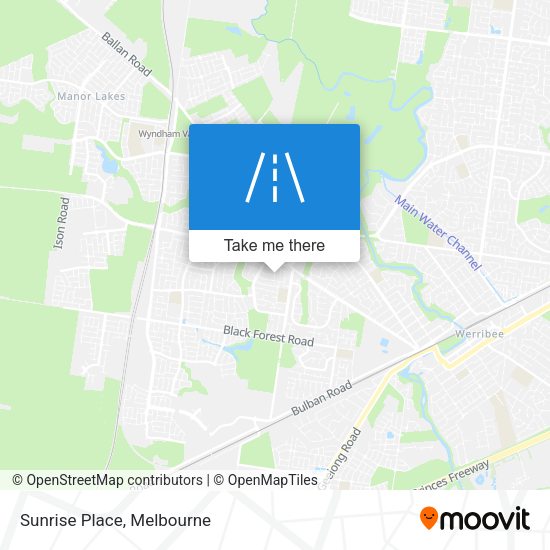 Sunrise Place map